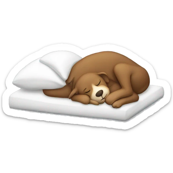 sleeping sticker