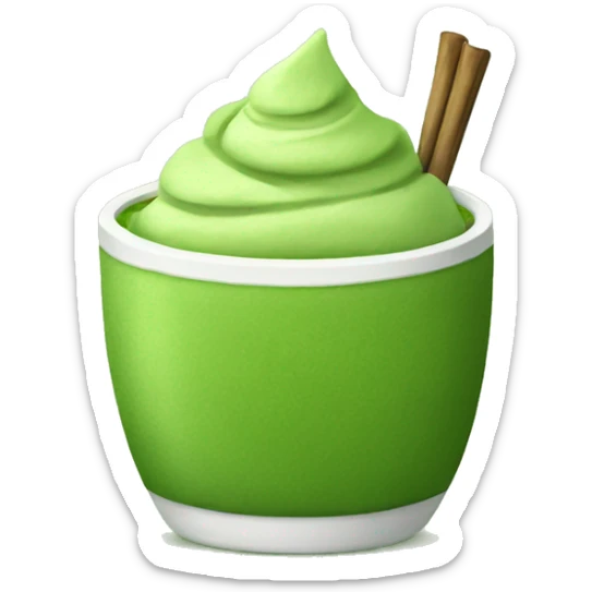 Matcha sticker