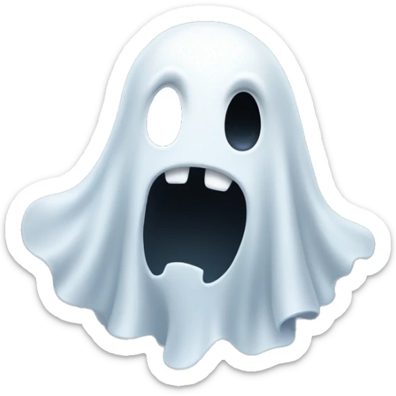 Ghost sticker