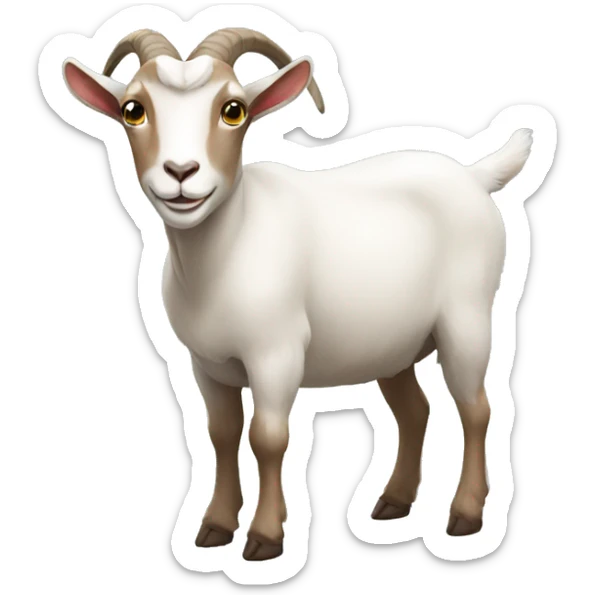 Goat sticker