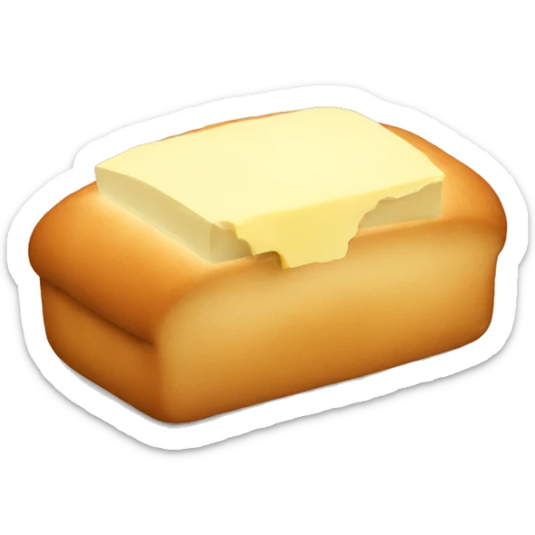 bread with butter sticker