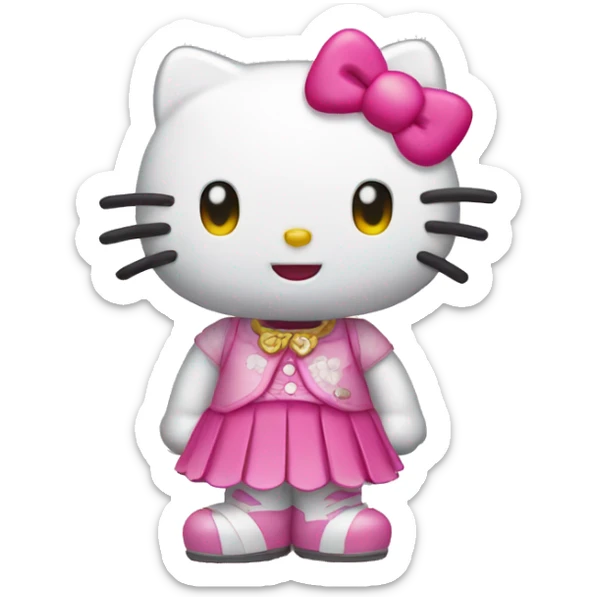 Hello-kitty hello-kitty sticker