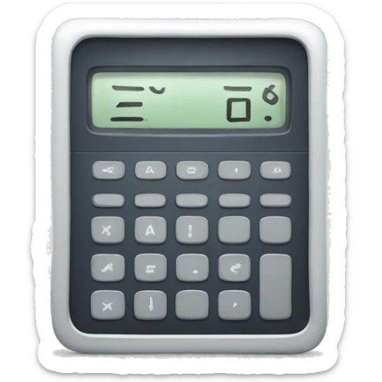 CALCULATOR sticker