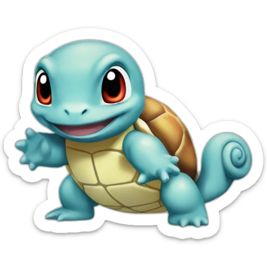 Squirtle sticker