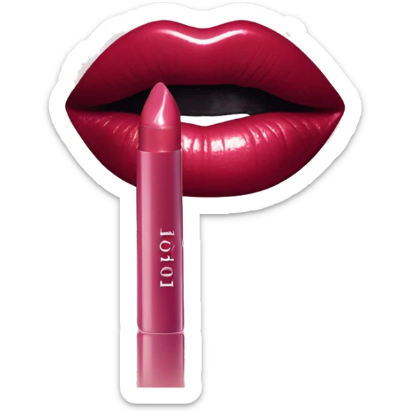 Dior lip gloss sticker