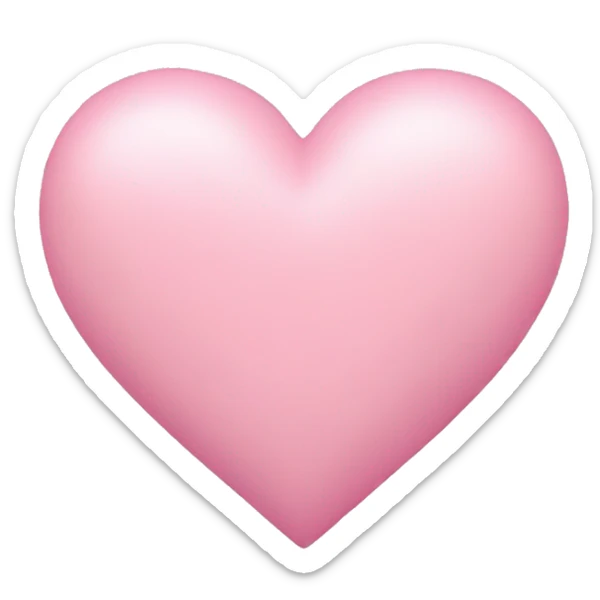 Pastel heart  sticker