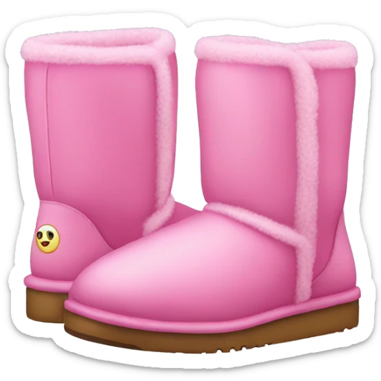 Pink Uggs  sticker