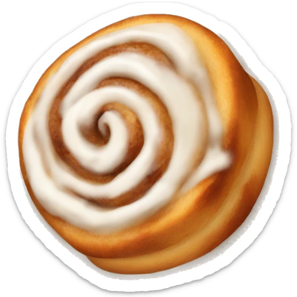 Cinnamon roll sticker