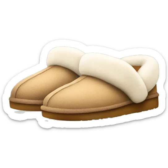 Ugg slippers sticker