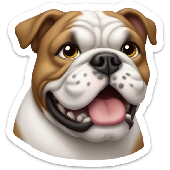 bulldog sticker