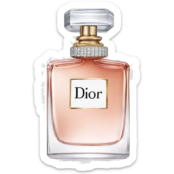 Dior parfum sticker