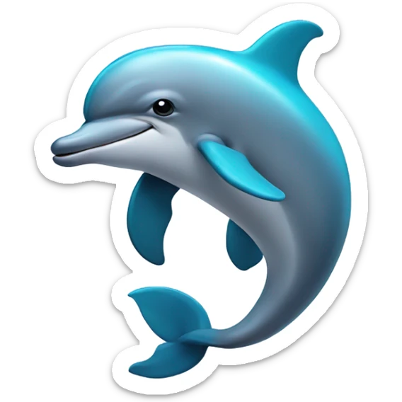 dolphin sticker