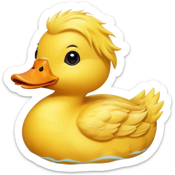 Duck sticker