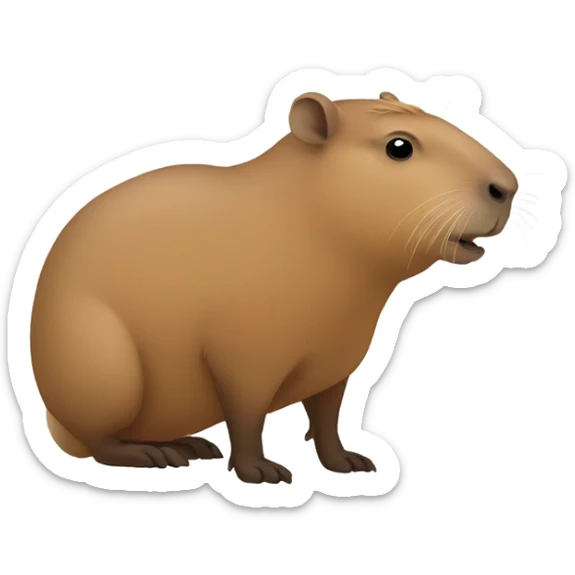 capybara sticker