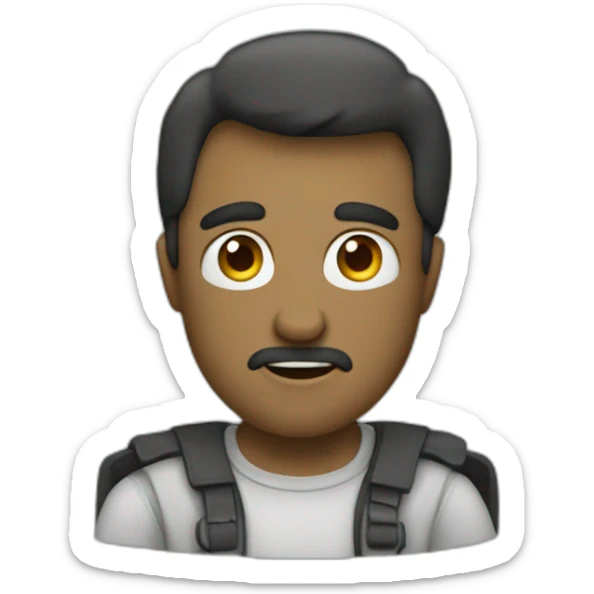 the word dingus in the style of the 100 percent emoji sticker