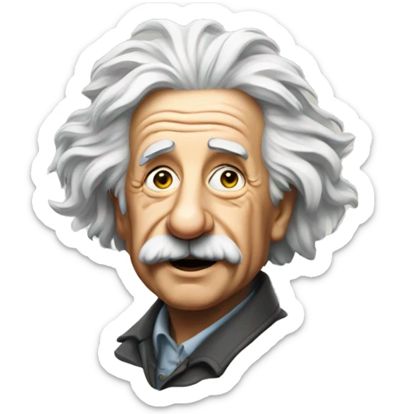 Einstein sticker