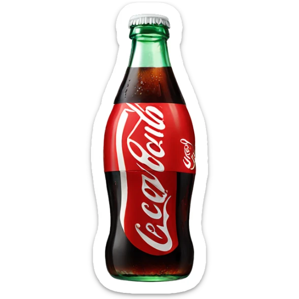Coca cola sticker