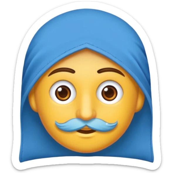 Hayır ben bir tik istedim sadece mavi olsun ve yuvarlak olsun sticker