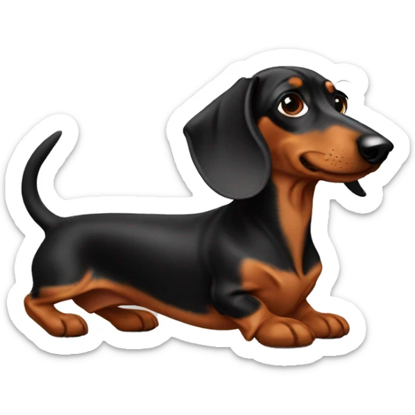 Dachshund sticker