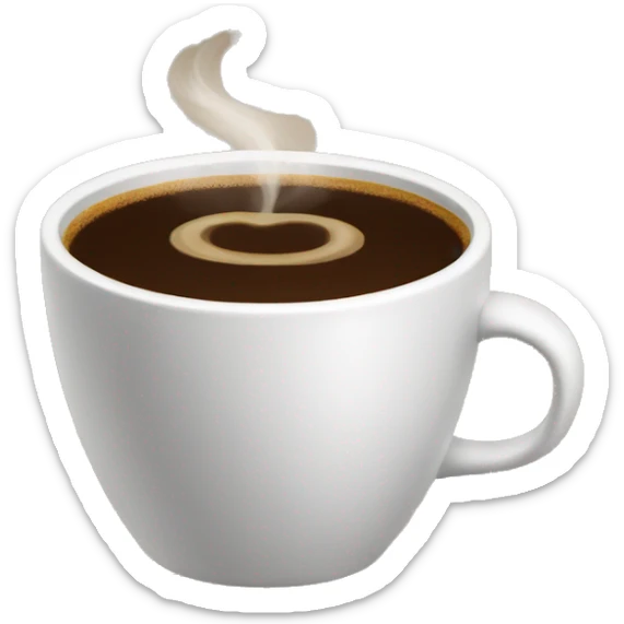 Coffe sticker