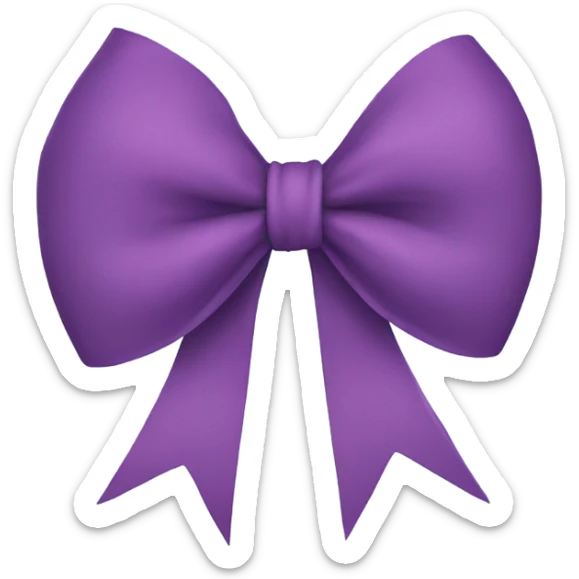 Bow sticker