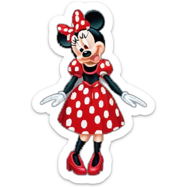 minnie sticker