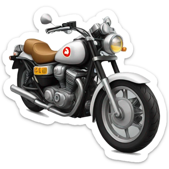 Motorcycle classic sticker