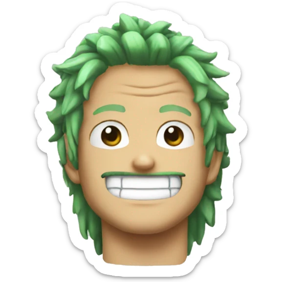 One piece sticker