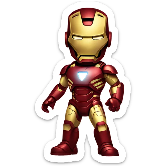 IRON MAN sticker