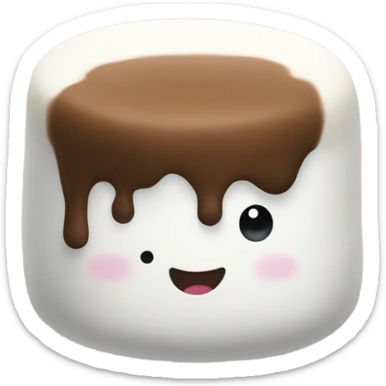 marshmallow sticker