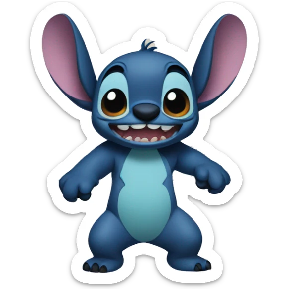 Stitch sticker