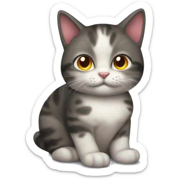 Kitty sticker