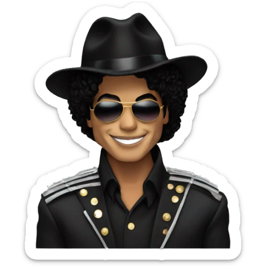 michael jackson sticker