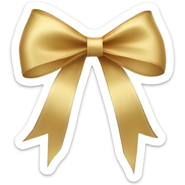 Bow sticker