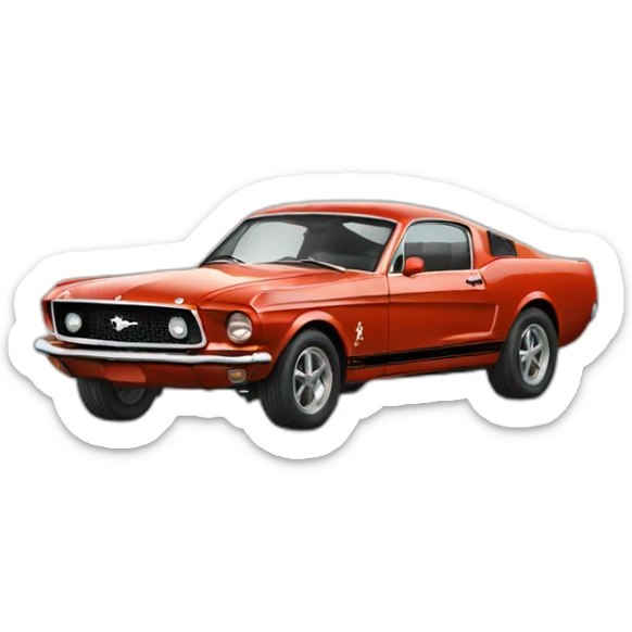 Mustang  sticker
