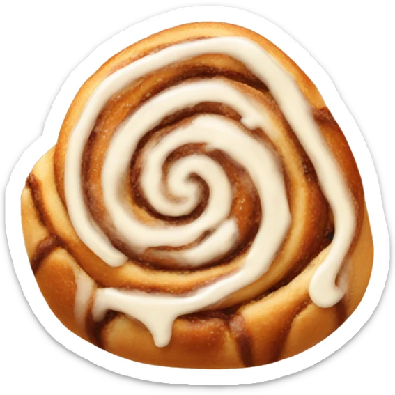 Cinnamon roll sticker