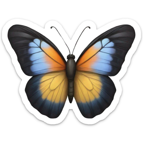 butterfly  sticker