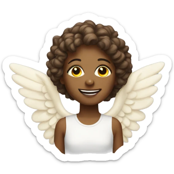 sunny angels sticker