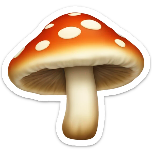 mushroom sticker