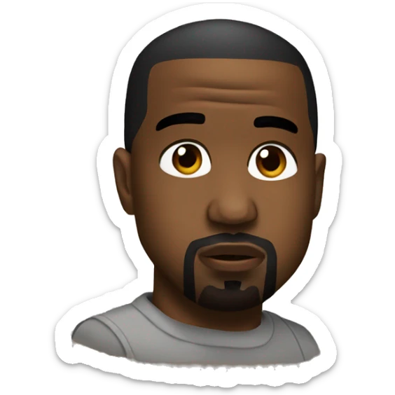 kanye west sticker