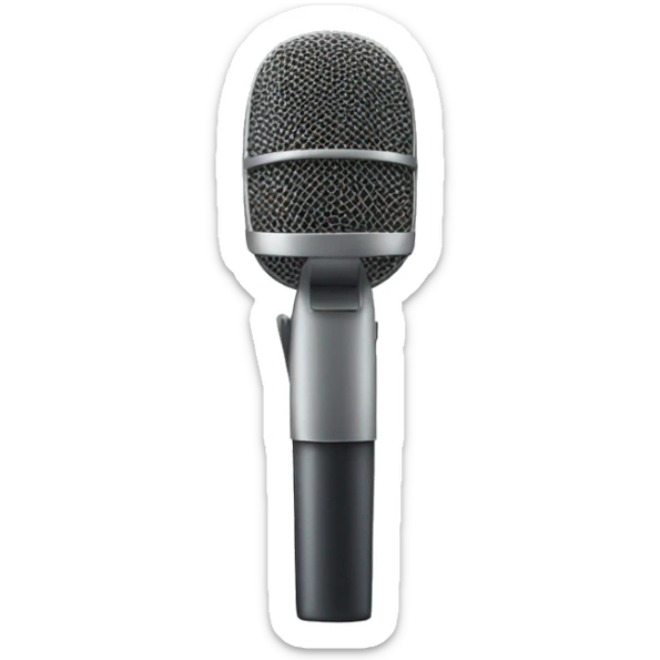 microphone sticker