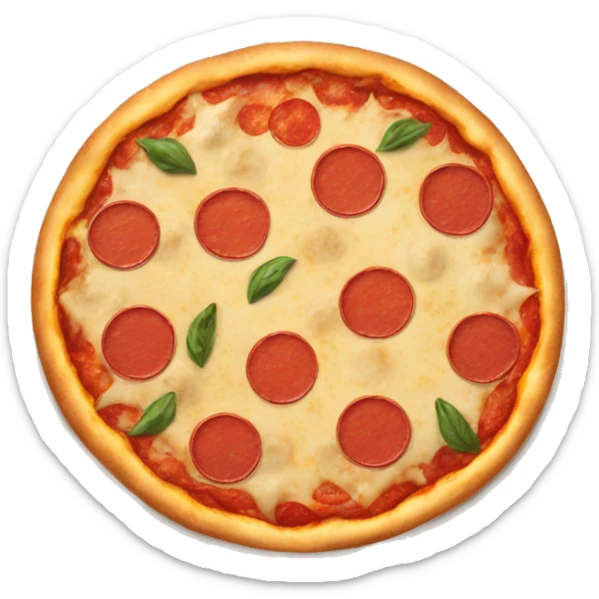 Pizza sticker