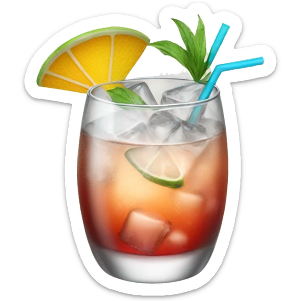 Cocktail sticker