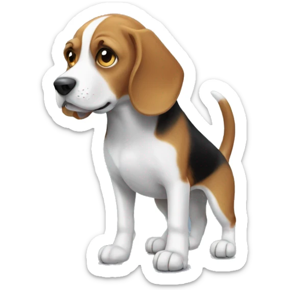 Beagle sticker