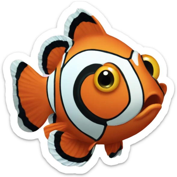 clownfish sticker