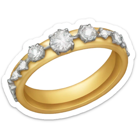 Wedding ring sticker
