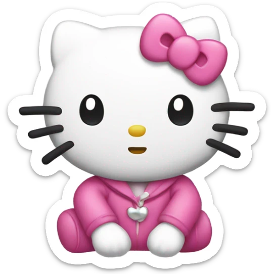 Hello kitty  sticker