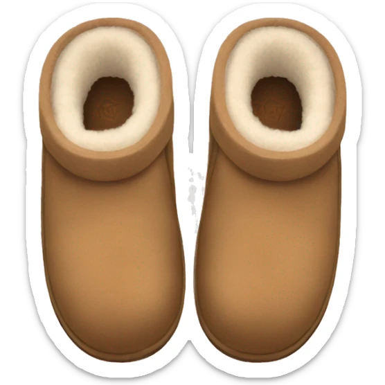 UGG slippers  sticker