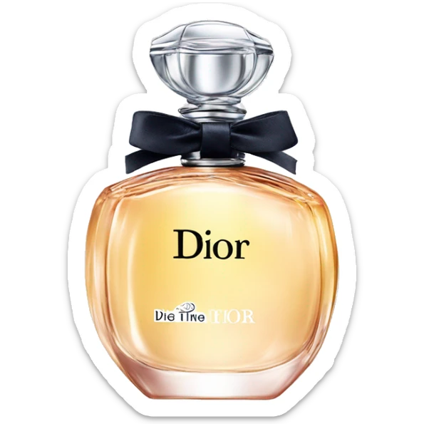 Dior perfume sticker
