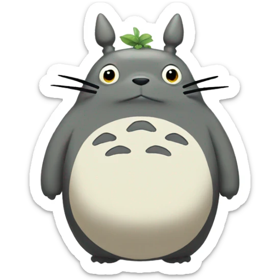 Totoro sticker